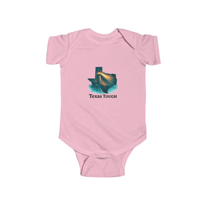 Texas Tough Infant Bodysuit - Cute Baby Clothes, Newborn Gift, Texas Pride, Baby Shower Present, Toddler Apparel