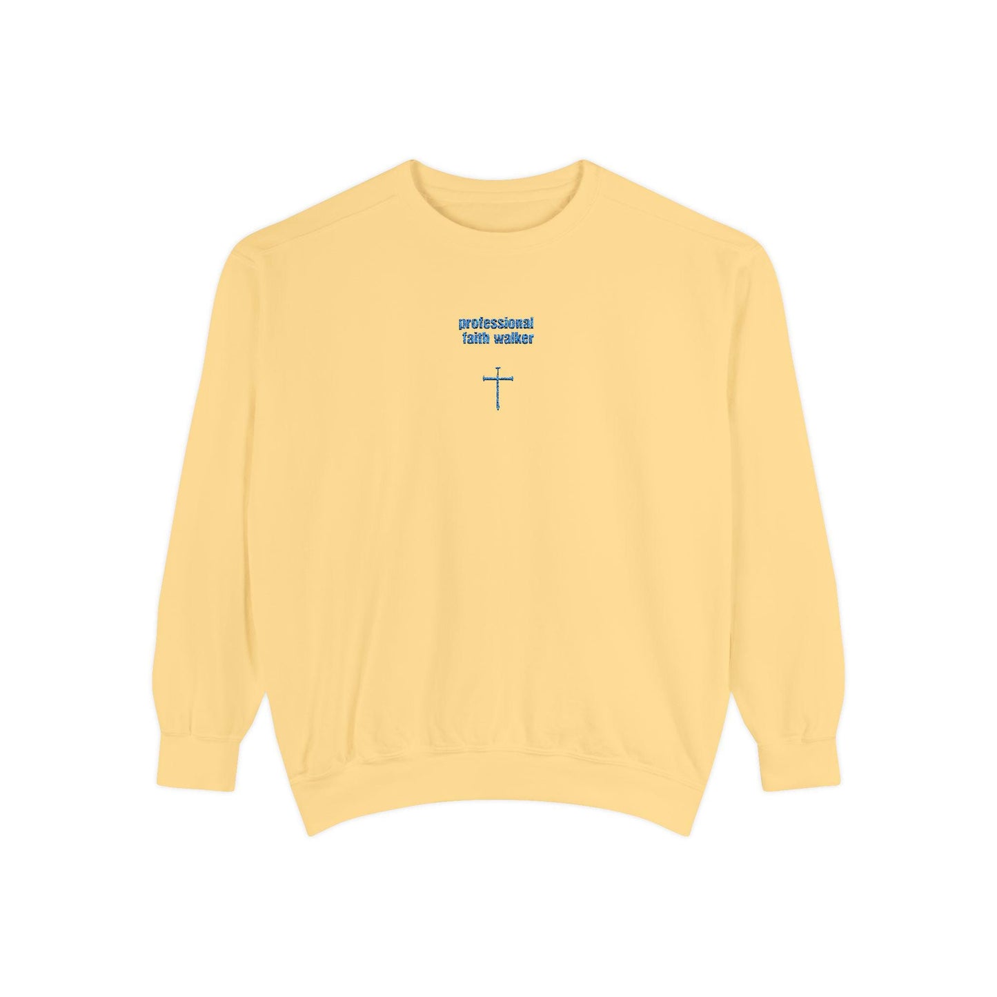 Embroidered Christian Faith Sweatshirt: Inspirational Bible Verse Jumper