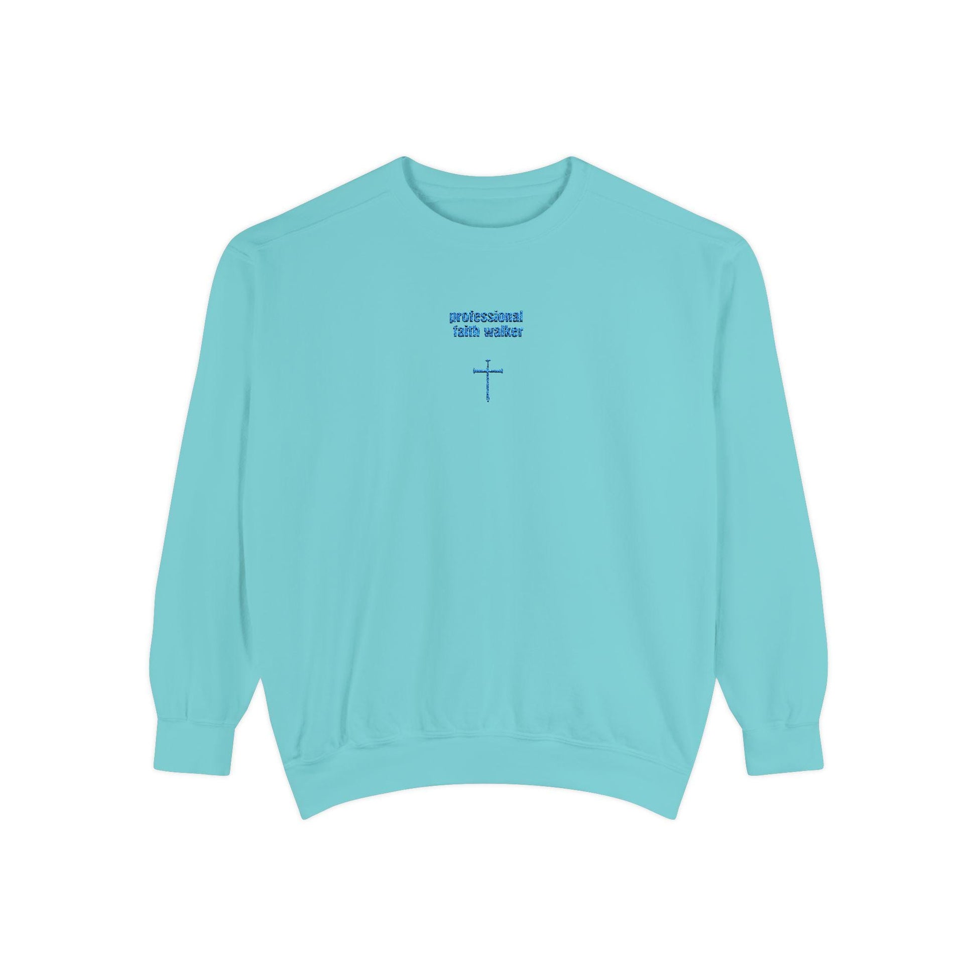 Embroidered Christian Faith Sweatshirt: Inspirational Bible Verse Jumper