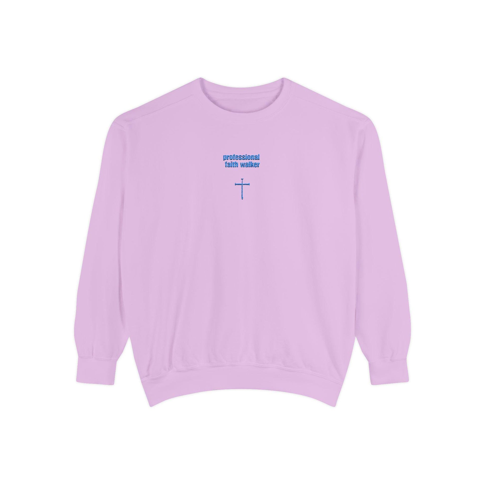 Embroidered Christian Faith Sweatshirt: Inspirational Bible Verse Jumper