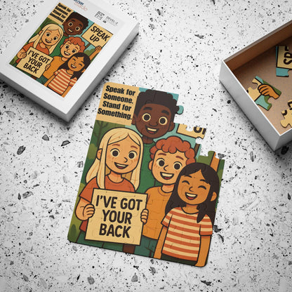 Empowering Kids' Puzzle: Speak Up! 30-Piece Educational Toy