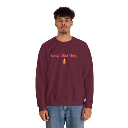 Cozy Vibes Crewneck Sweatshirt: Unisex Fall Fashion