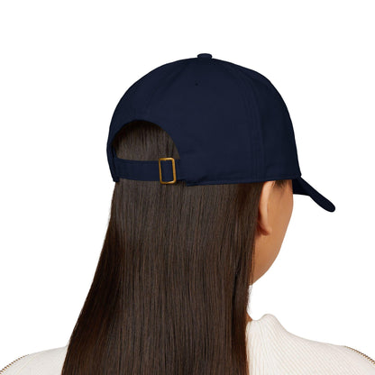 Embroidered Organic Cotton Baseball Cap: Gen X Sarcasm Humor