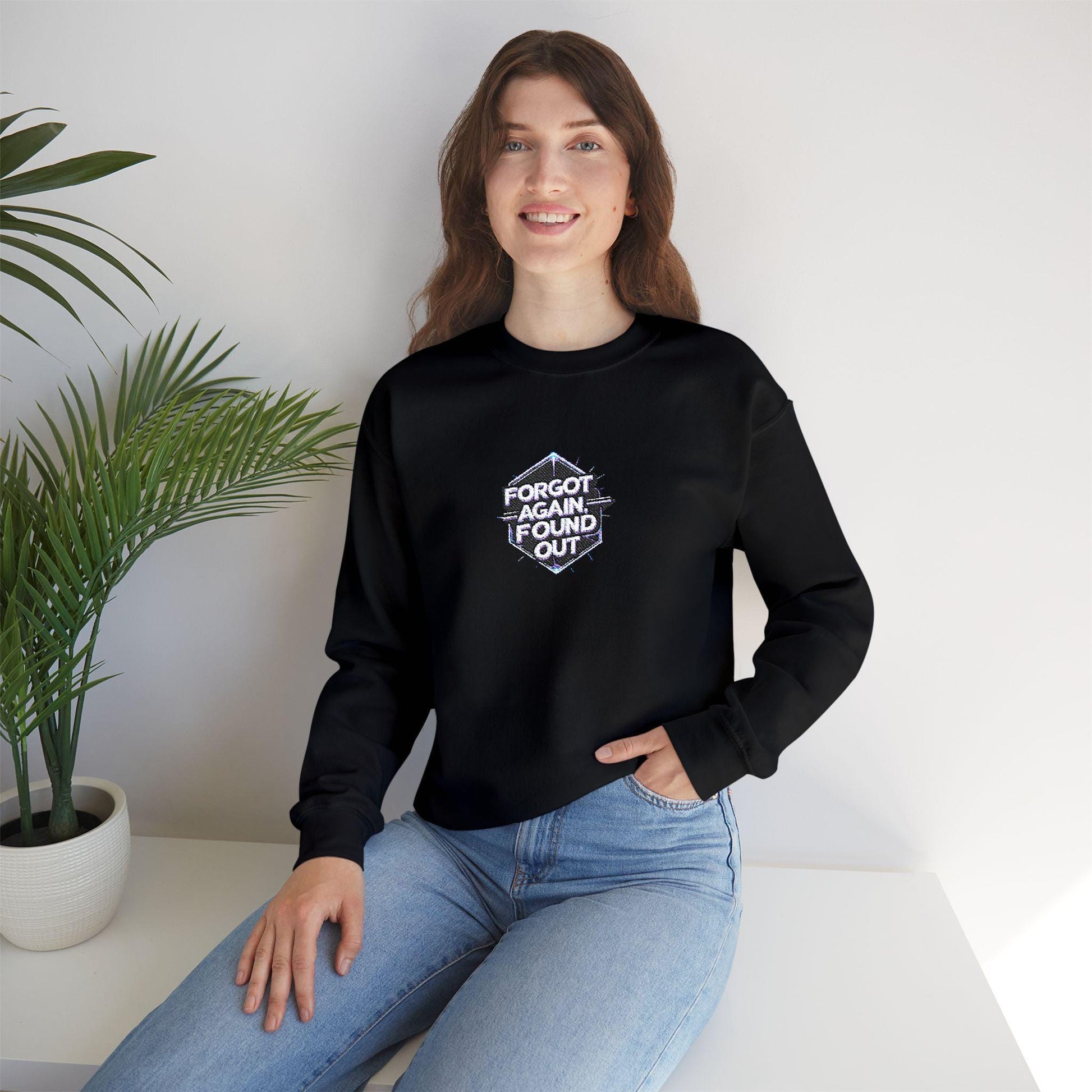Gen X Humor Sweatshirt: Funny Vintage Crewneck Pullover