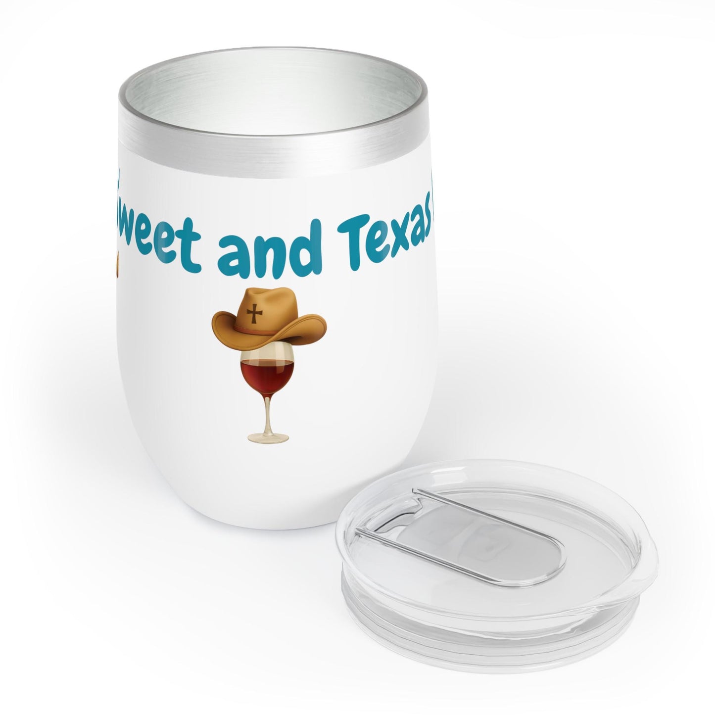 Texas Blessed Wine Tumbler: Stainless Steel Sippin' Sweet Cup