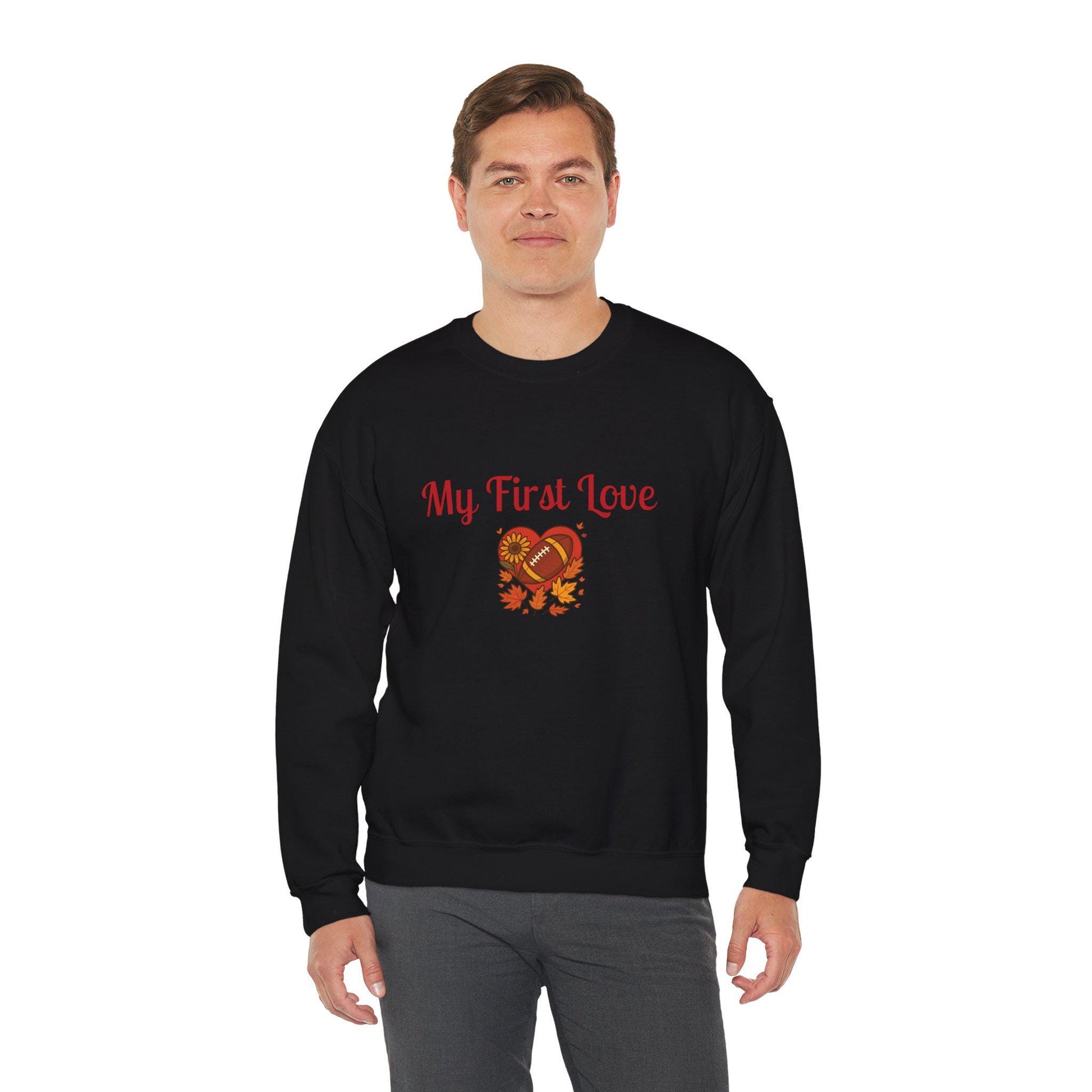 Football Lover Sweatshirt: Unisex Crewneck, Sports Fan Apparel
