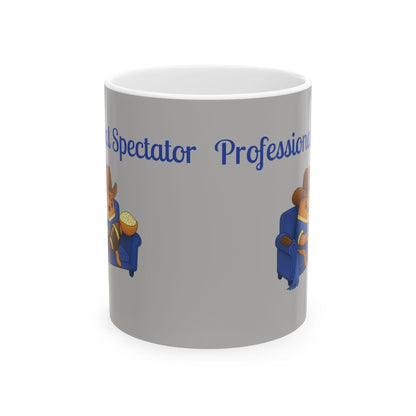 Football Season Coffee Mug: Professional Spectator Ceramic Drinkware