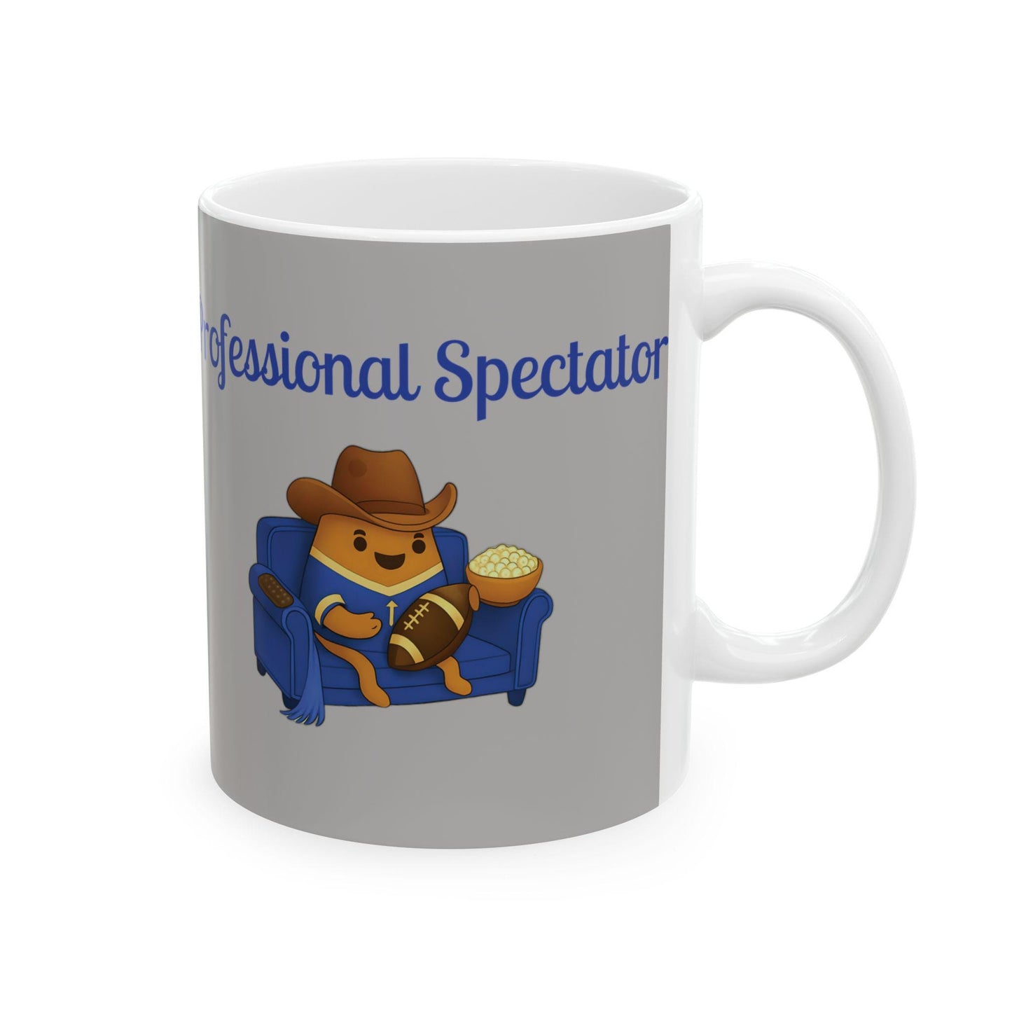 Football Season Coffee Mug: Professional Spectator Ceramic Drinkware