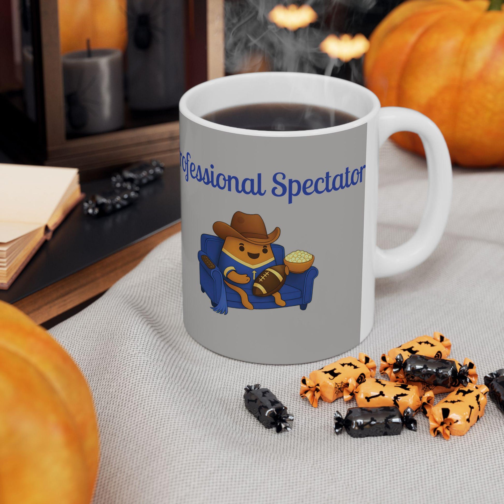Football Season Coffee Mug: Professional Spectator Ceramic Drinkware