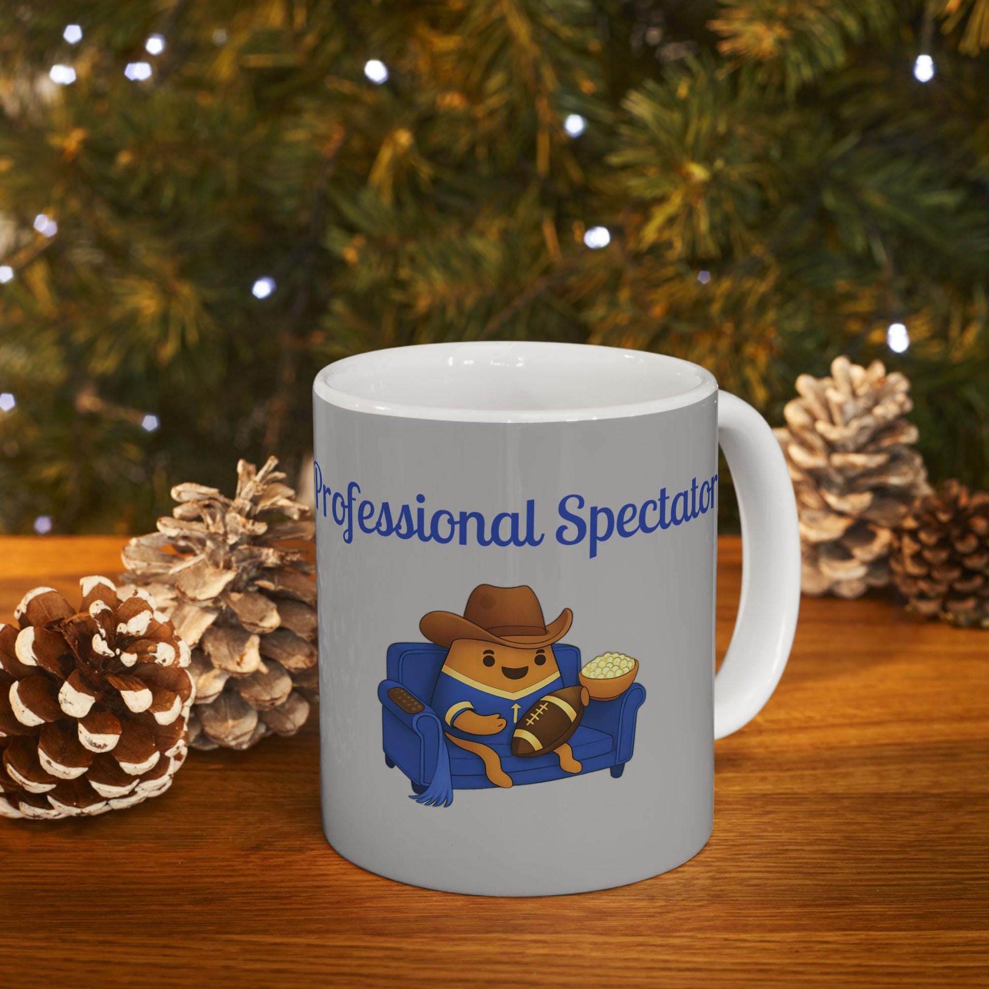 Football Season Coffee Mug: Professional Spectator Ceramic Drinkware