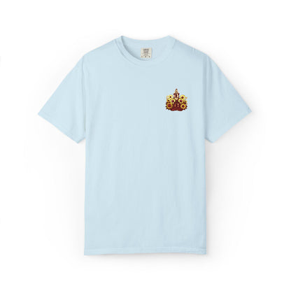 Embroidered Sunflower Texas T-Shirt: God is Good Southern Style