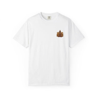 Sunflower Graphic Tee: God is Good Y'all, Faith-Based Cotton T-Shirt