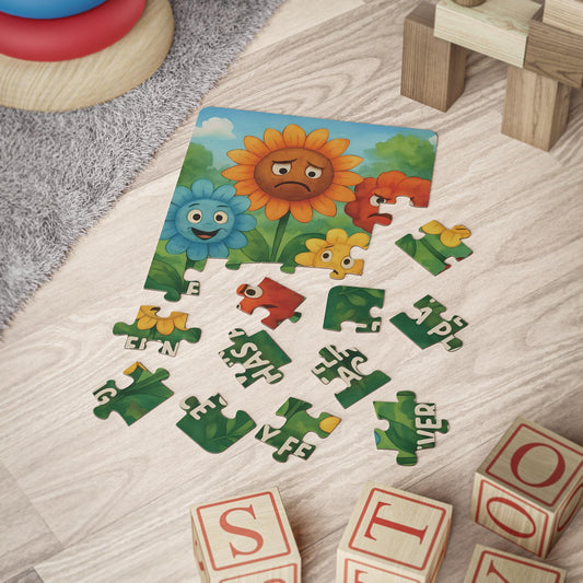 Feelings Learning Puzzle: 30-Piece Kids Jigsaw for Ages 3+