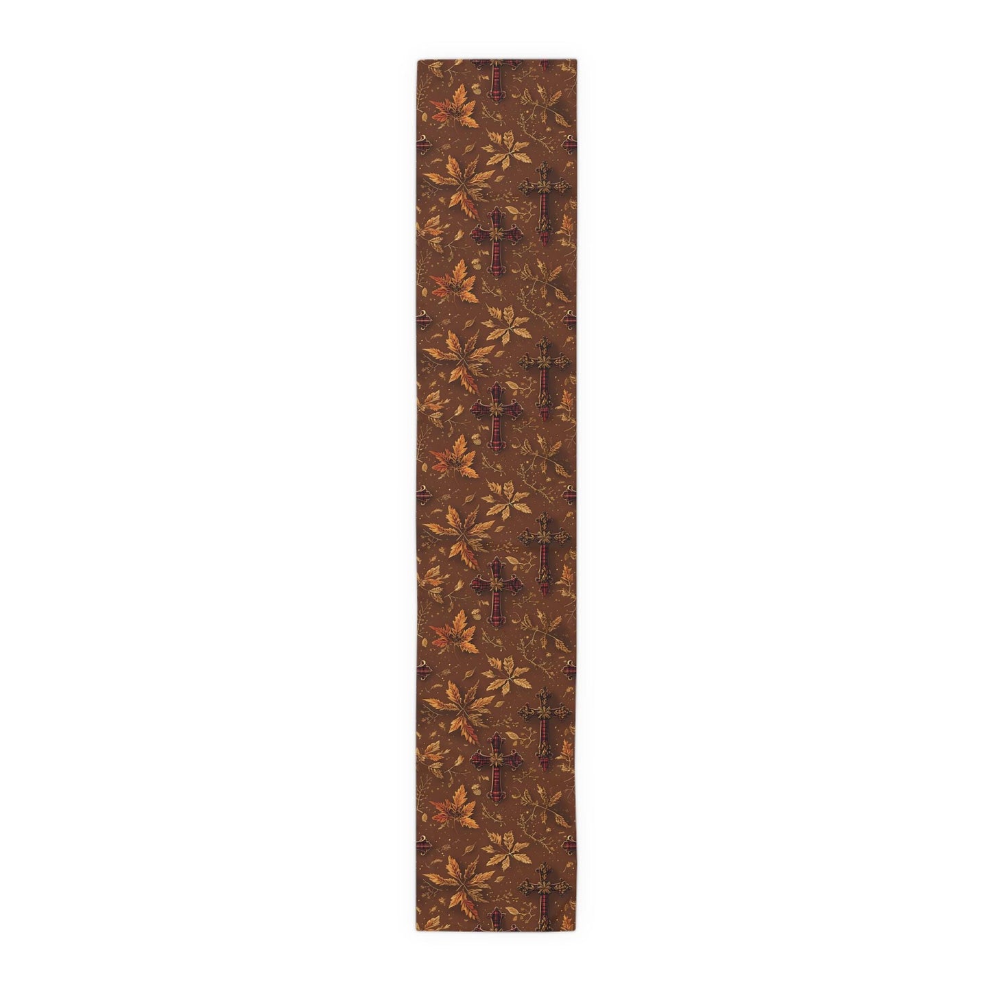 Rustic Floral Table Runner: Vintage Style Autumn Decor
