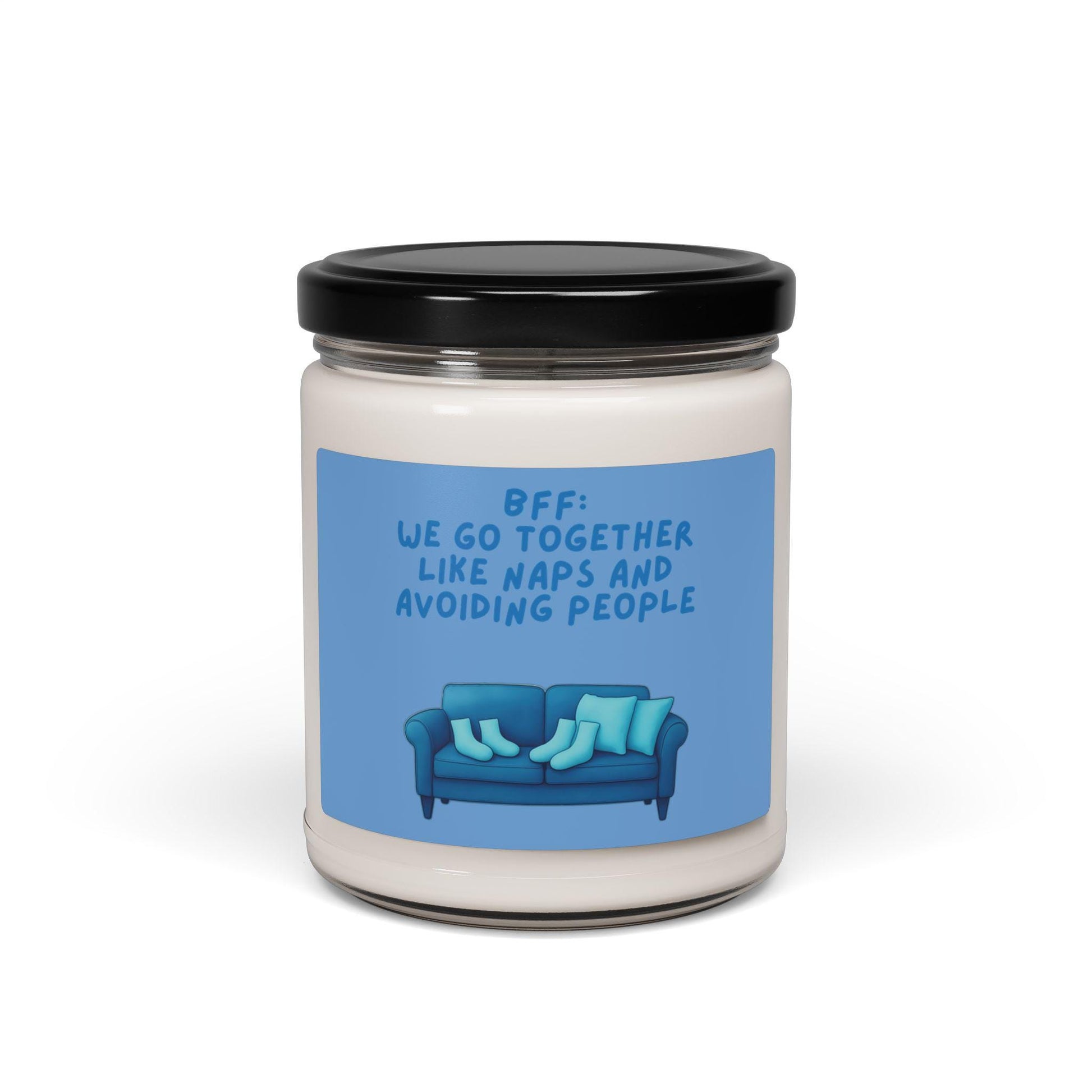 Funny Best Friend Gift Candle, Scented Soy Candle 9oz - Friendship Candle, Humorous Candle, Gag Gift Candle, Novelty Candle, Birthday Gift