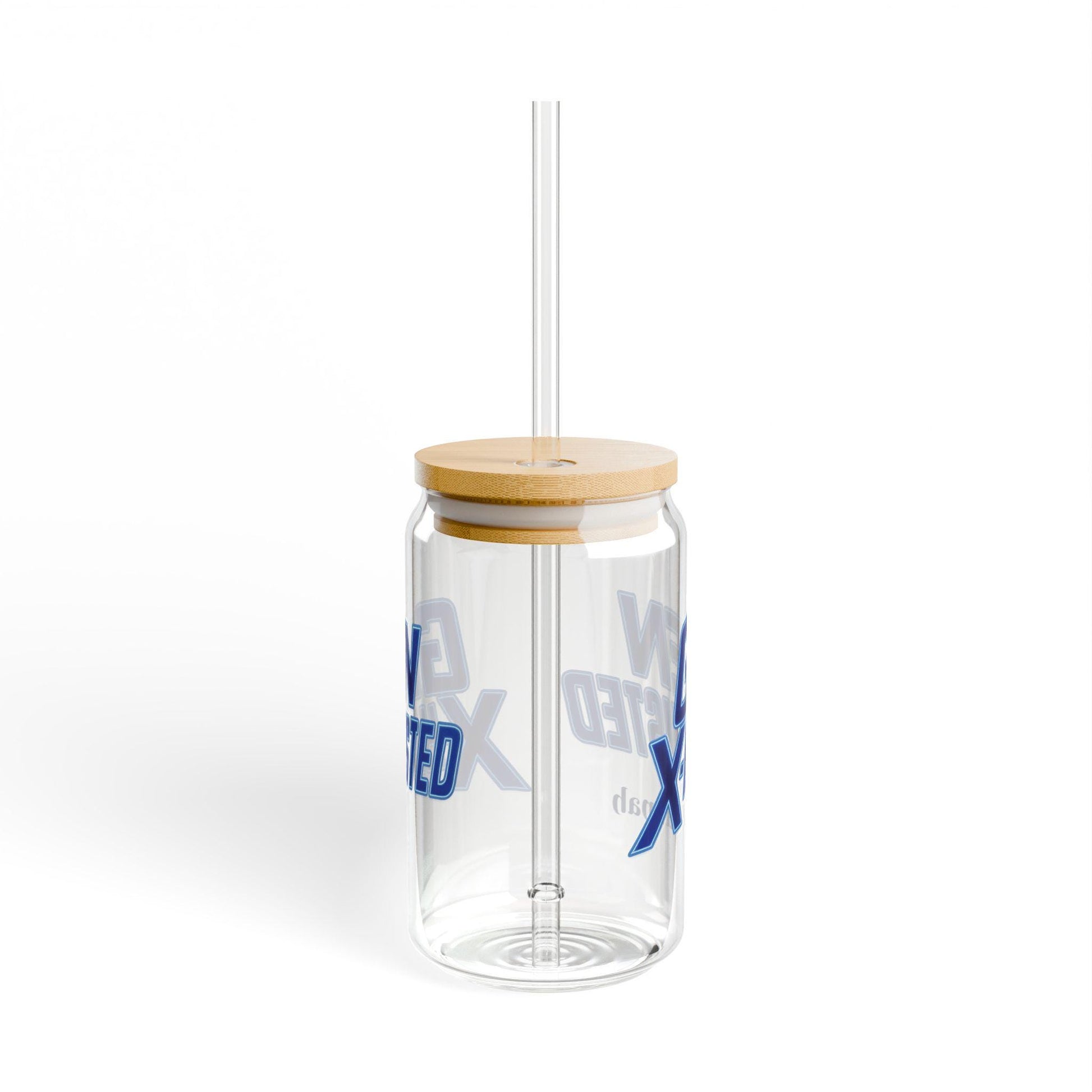 Gen X-Hausted Sipper Glass: Funny 16oz Novelty Drinking Cup