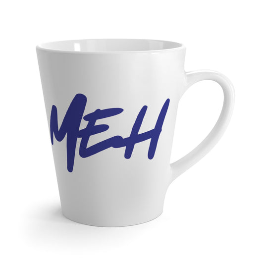 Chic Latte Mug: Stylish Script, Coffee Lover Gift