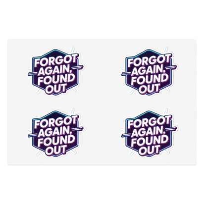 Gen X Humor Sticker Sheet Bundle: 90s Nostalgia Decals