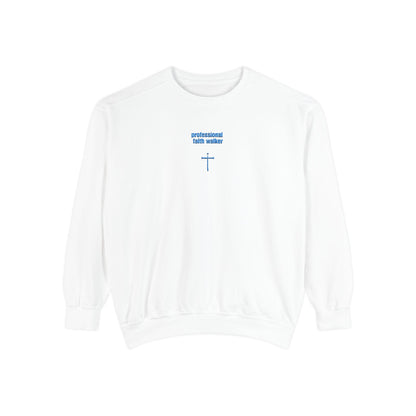 Embroidered Christian Faith Sweatshirt: Inspirational Bible Verse Jumper