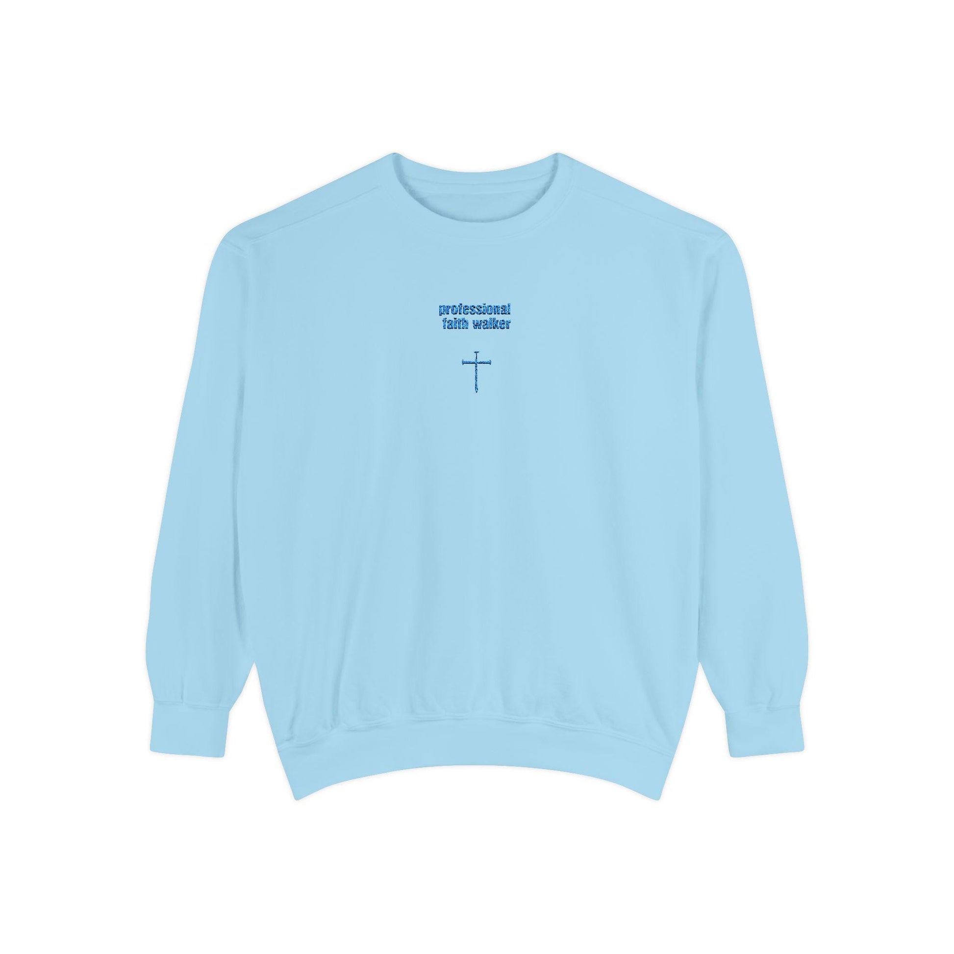 Embroidered Christian Faith Sweatshirt: Inspirational Bible Verse Jumper