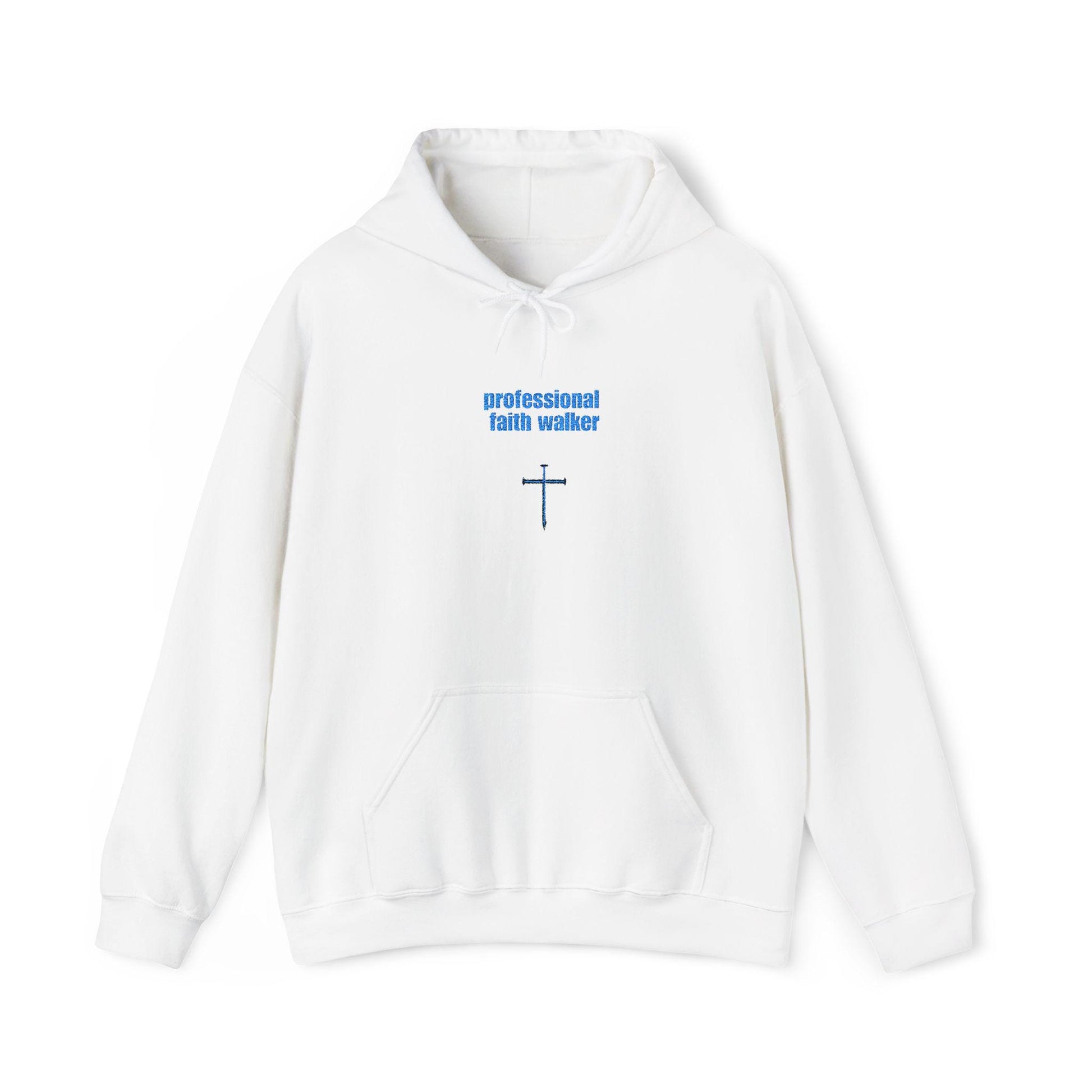 Faith Walker Hooded Sweatshirt: Christian Inspirational Apparel