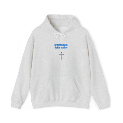 Faith Walker Hooded Sweatshirt: Christian Inspirational Apparel