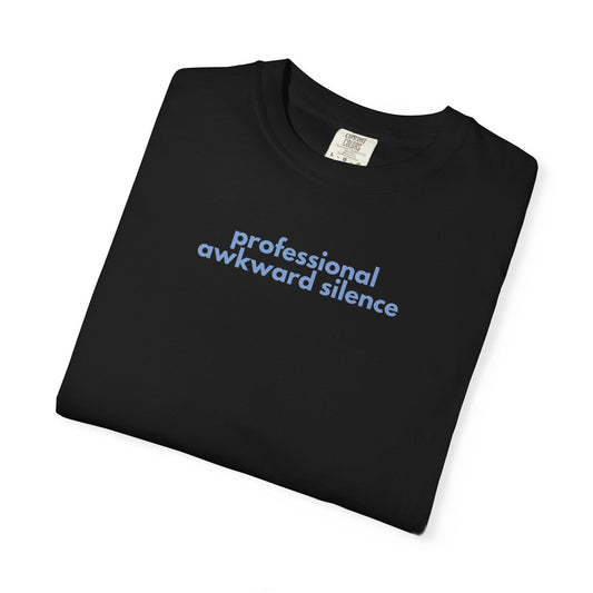 Awkward Silence T-Shirt: Funny Introvert Graphic Tee
