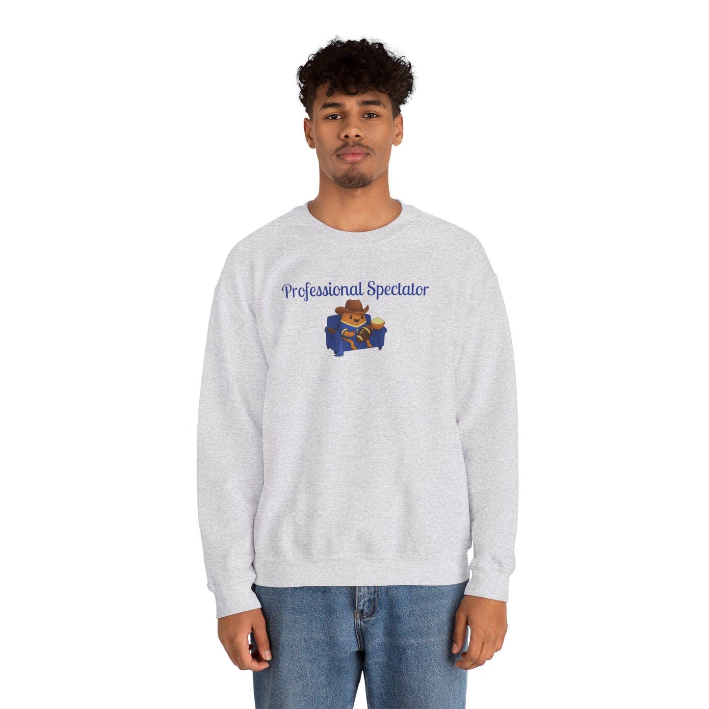Funny "Professional Spectator" Sweatshirt: Cozy Unisex Crewneck