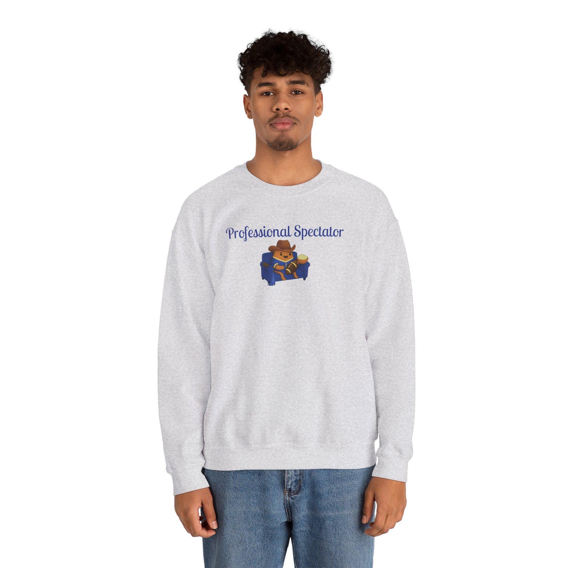 Funny "Professional Spectator" Sweatshirt: Cozy Unisex Crewneck