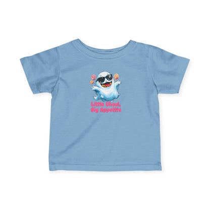 Little Ghoul Big Appetite Infant Tee: Adorable Halloween T-Shirt