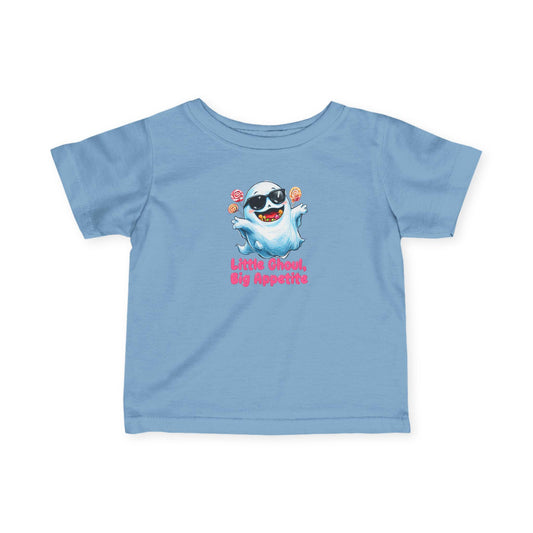 Little Ghoul Big Appetite Infant Tee: Adorable Halloween T-Shirt