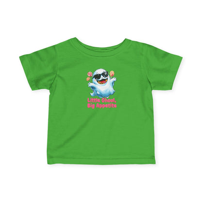 Little Ghoul Big Appetite Infant Tee: Adorable Halloween T-Shirt