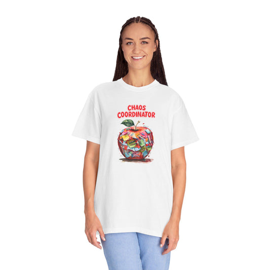 Chaos Coordinator T-Shirt: Fun Teacher Graphic Tee