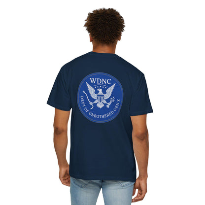 WDNC Unbothered Gen X Humor T-shirt, Funny Graphic Tee, Sarcastic Shirt, Vintage Unisex Top, Cool Tee