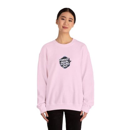 Gen X Humor Sweatshirt: Funny Vintage Crewneck Pullover