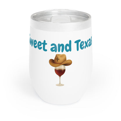 Texas Blessed Wine Tumbler: Stainless Steel Sippin' Sweet Cup