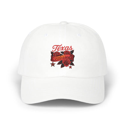 Texas Blessed Rose Dad Cap: Vintage Style Baseball Hat