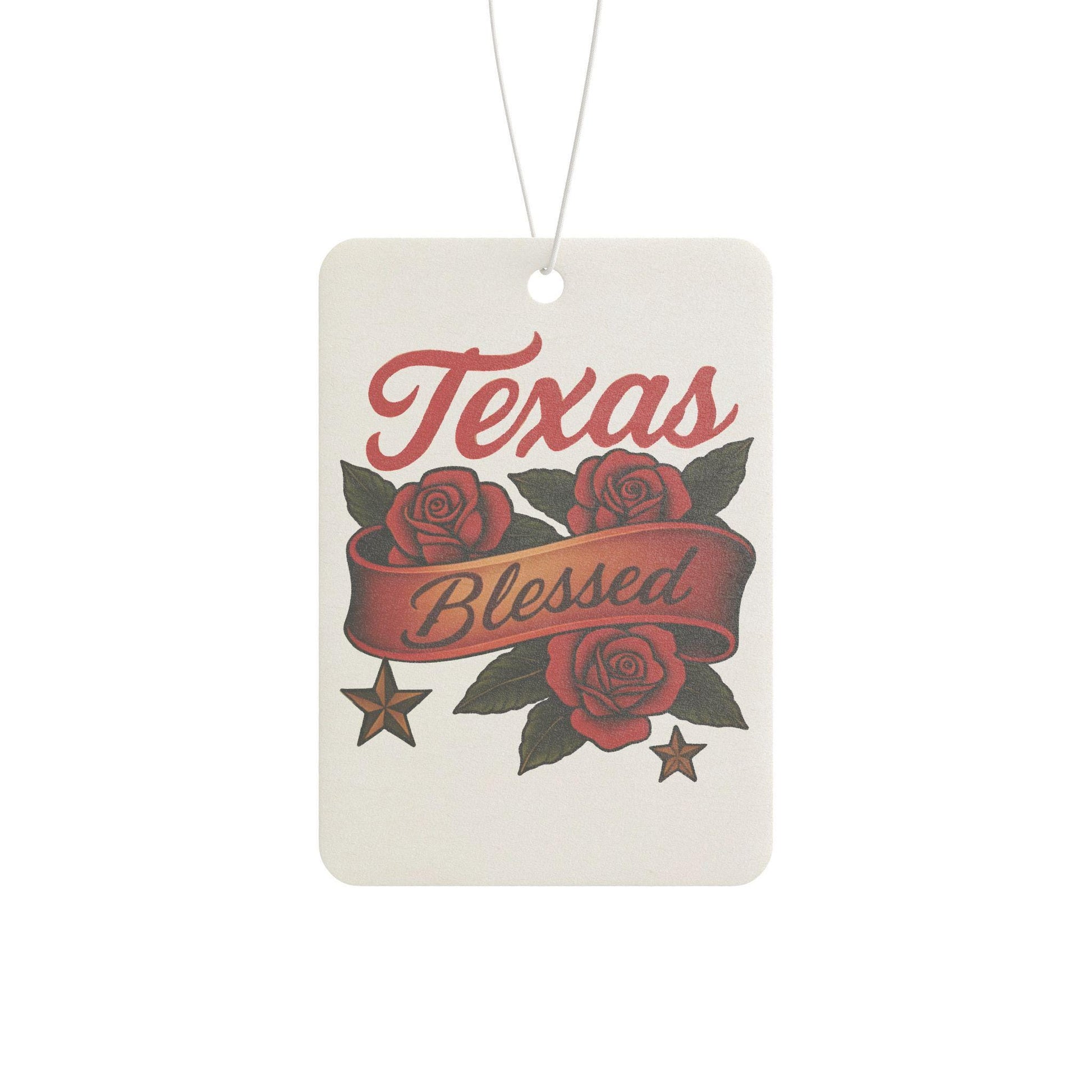 Texas Floral Car Air Freshener: Blessed Home Fragrance