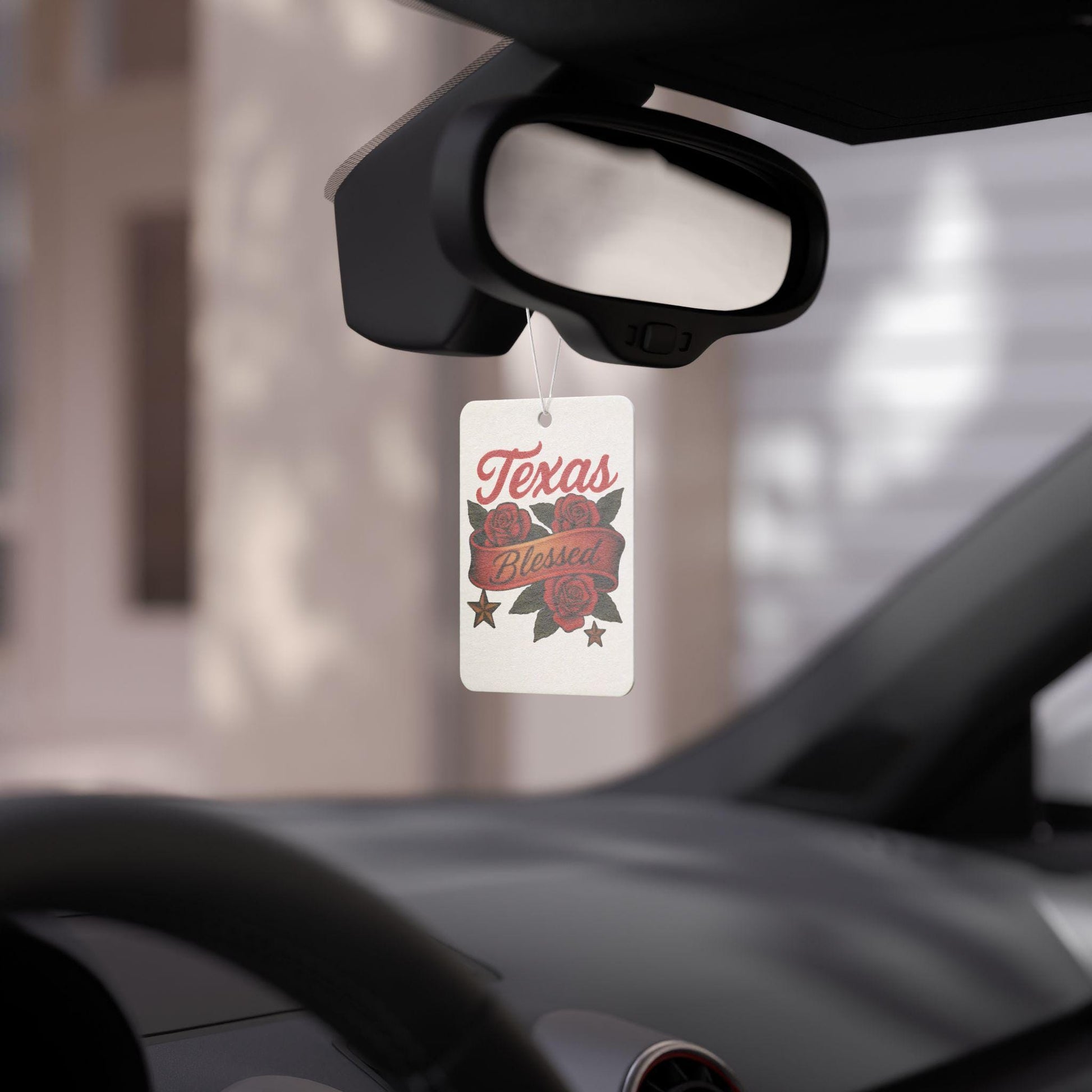 Texas Floral Car Air Freshener: Blessed Home Fragrance