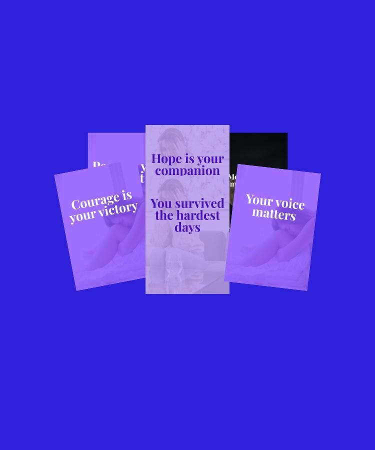 Domestic Violence Survivor Quotes | Empowerment Affirmations (Digital Download)
