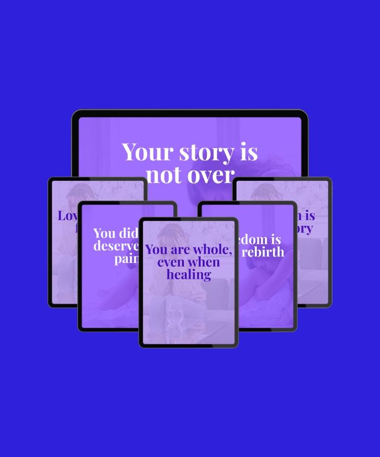Domestic Violence Survivor Quotes | Empowerment Affirmations (Digital Download)
