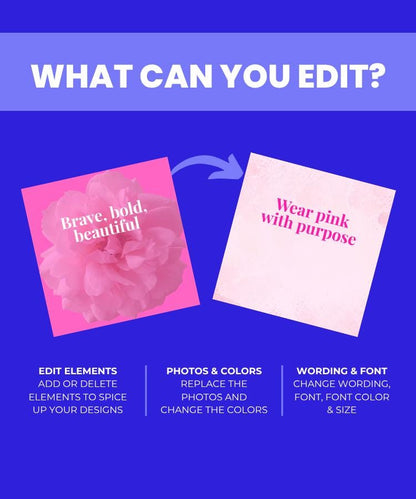 90 Breast Cancer Awareness Quotes | Inspirational Pink Ribbon Sayings (Digital Download)