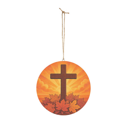 Faith-Inspired Cross Wall Art: Rustic Wood Sign, Religious Home Decor