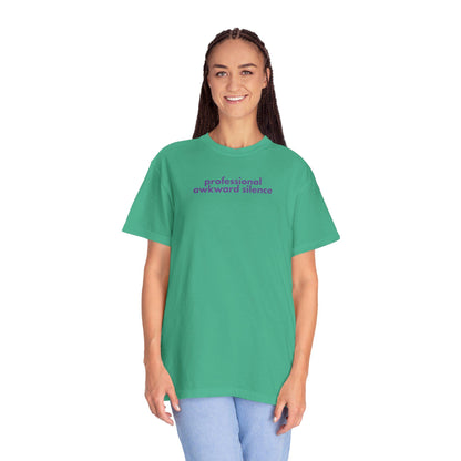 Awkward Silence T-Shirt: Funny Introvert Graphic Tee