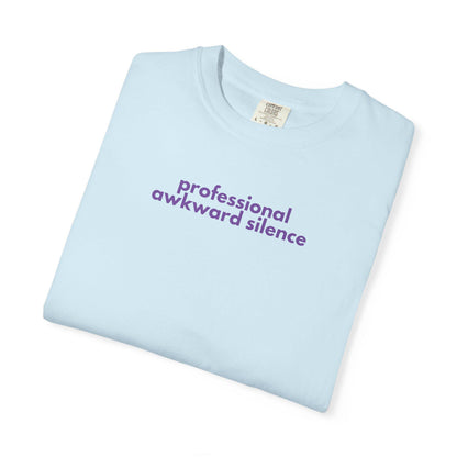 Awkward Silence T-Shirt: Funny Introvert Graphic Tee