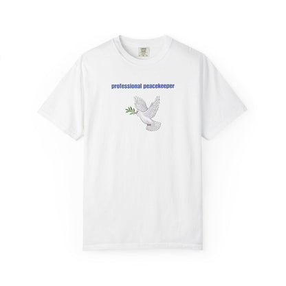Peacekeeper T-Shirt: Unisex Garment-Dyed US Cotton Tee