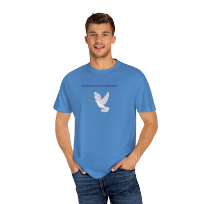 Peacekeeper T-Shirt: Unisex Garment-Dyed US Cotton Tee