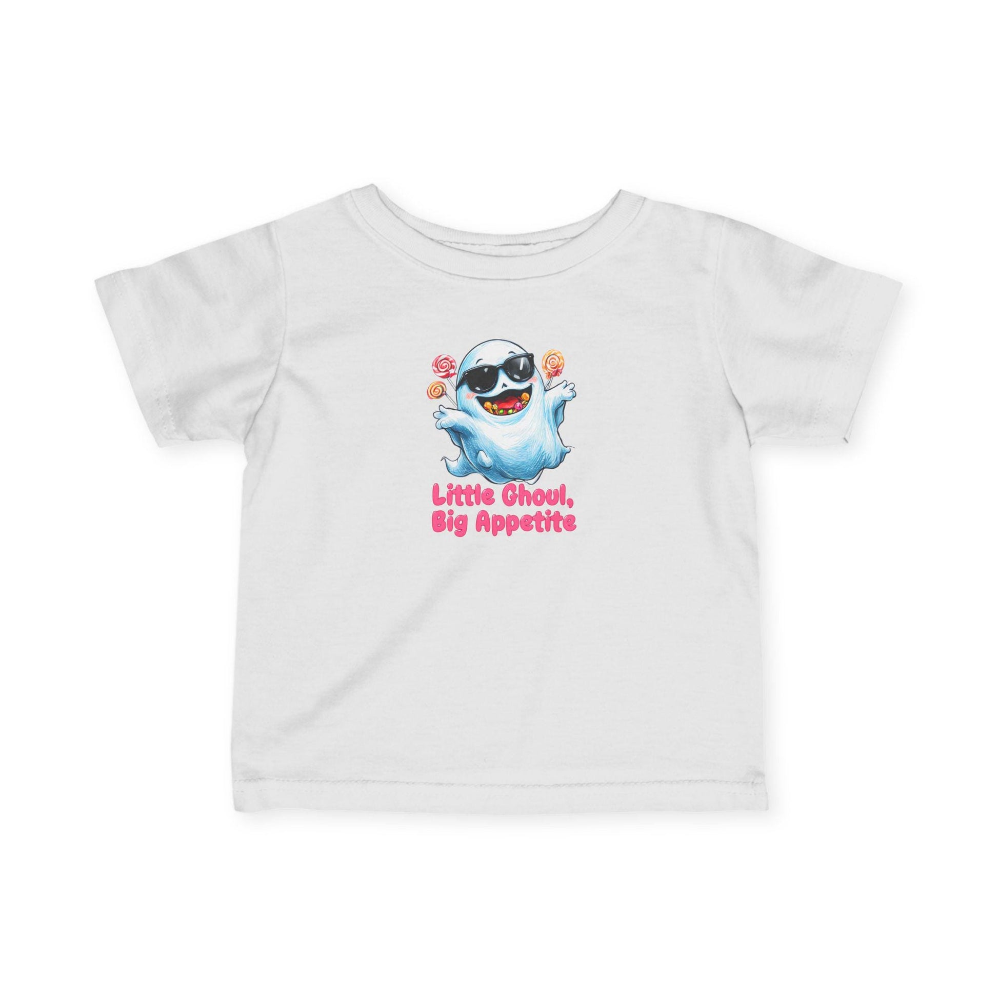 Little Ghoul Big Appetite Infant Tee: Adorable Halloween T-Shirt