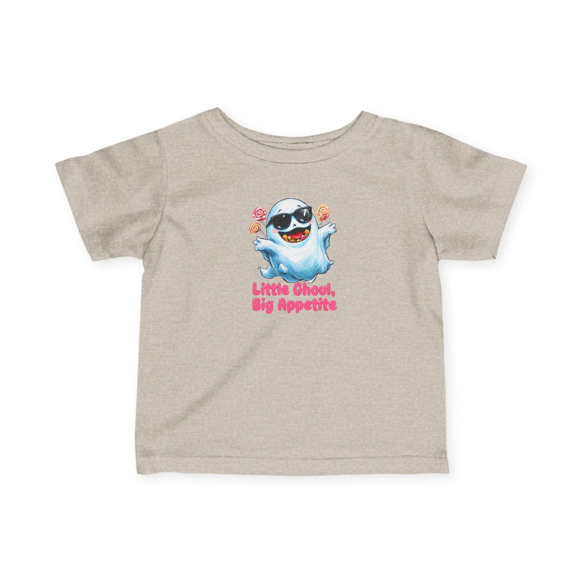 Little Ghoul Big Appetite Infant Tee: Adorable Halloween T-Shirt