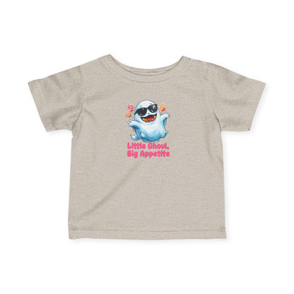 Little Ghoul Big Appetite Infant Tee: Adorable Halloween T-Shirt